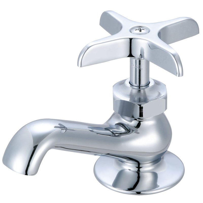 Central Brass 0239-P Single Handle Basin Faucet in Chrome - Image 1